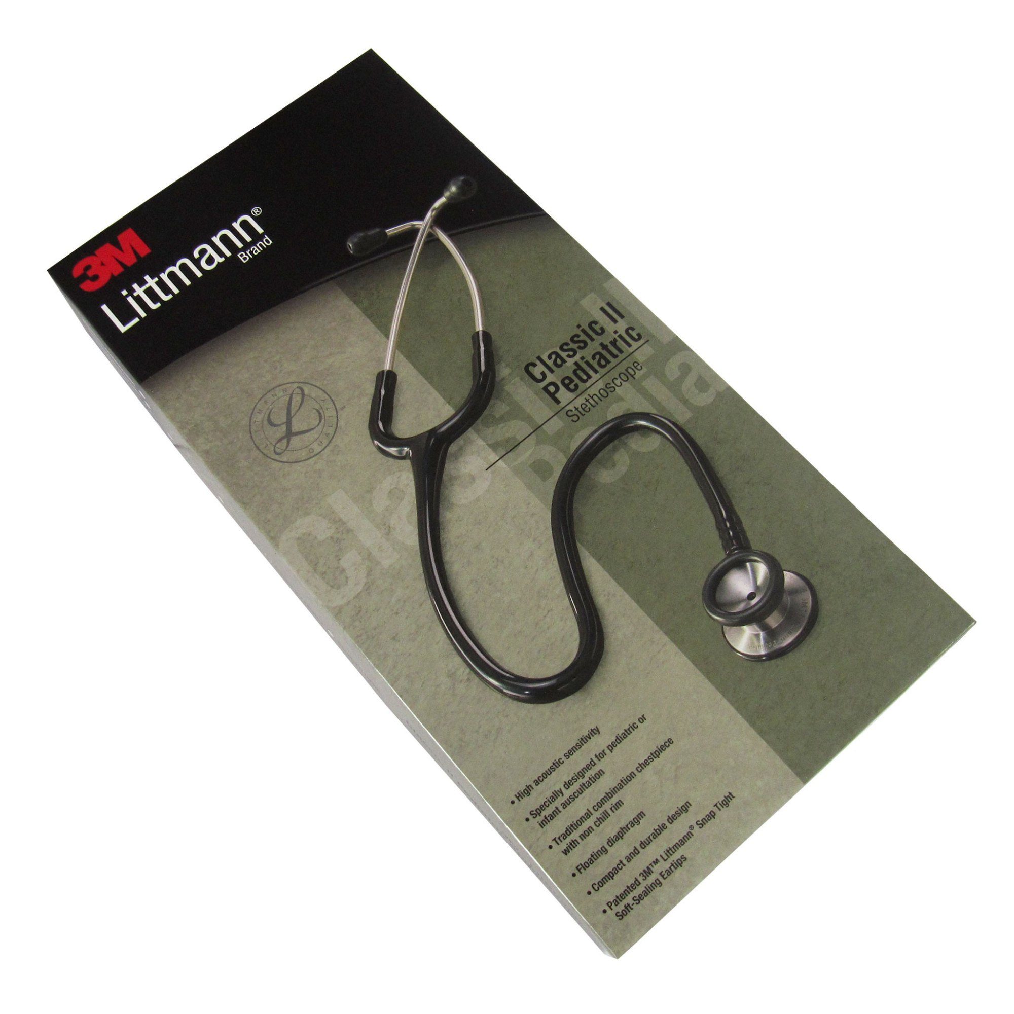 Stéthoscope Pédiatrique 3M Littmann Classic II Rouge - Modèle 2113R, Neuf